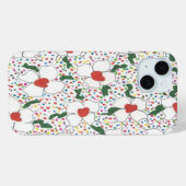 Klassiek bloempatroon Case-Mate iPhone case (Achterkant (horizontaal))