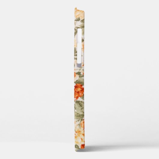 Klassiek  bloemweefsel Case-Mate iPhone case (Achterkant / Links)