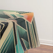 Klassiek Boho Jazzy geometrisch elegant ontwerp Tafelkleed (Voorbeeld)