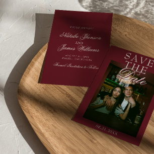 Klassiek Bourgogne Wit Oude Rijke Mensen Foto Brui Save The Date