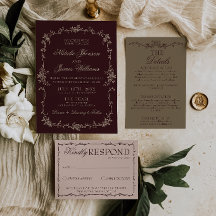 Klassiek Bourgondisch Bloemig Oud Geld Boho Chic B