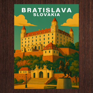 Klassiek Bratislava Slowakije Europese Reis Briefkaart