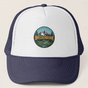 Klassiek Breckenridge Colorado Rocky Mountain Trucker Pet