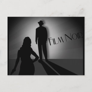 klassiek briefkaart met filmstijl