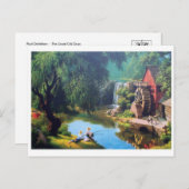 Klassiek Briefkaart voor schilderen (Voorkant / Achterkant)