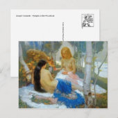 Klassiek Briefkaart voor schilderen (Voorkant / Achterkant)