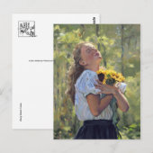 Klassiek Briefkaart voor schilderen (Voorkant / Achterkant)