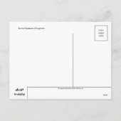 Klassiek Briefkaart voor schilderen (Achterkant)