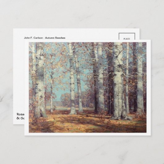 Klassiek Briefkaart voor schilderen (Voorkant / Achterkant)