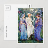 Klassiek Briefkaart voor schilderen (Voorkant / Achterkant)