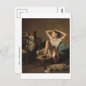 Klassiek Briefkaart voor schilderen (Voorkant / Achterkant)