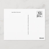 Klassiek Briefkaart voor schilderen (Achterkant)