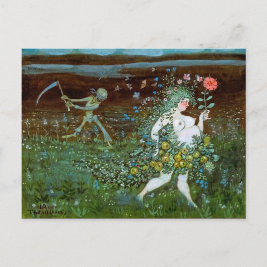 Klassiek Briefkaart voor schilderen (Voorkant)