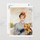 Klassiek Briefkaart voor schilderen (Voorkant / Achterkant)