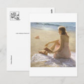 Klassiek Briefkaart voor schilderen (Voorkant / Achterkant)