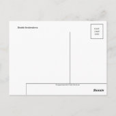 Klassiek Briefkaart voor schilderen (Achterkant)