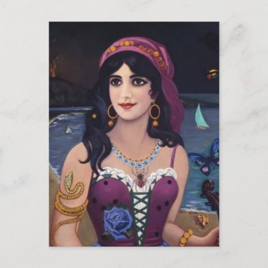 Klassiek Briefkaart voor schilderen (Voorkant)