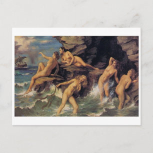 Klassiek Briefkaart voor schilderen