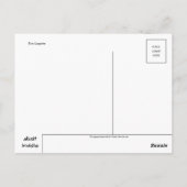 Klassiek Briefkaart voor schilderen (Achterkant)