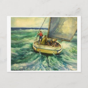Klassiek Briefkaart voor schilderen