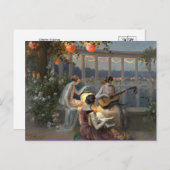 Klassiek Briefkaart voor schilderen (Voorkant / Achterkant)