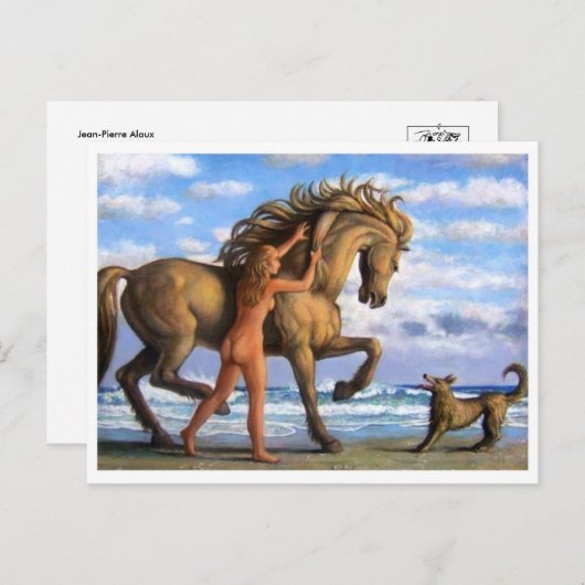 Klassiek Briefkaart voor schilderen (Voorkant / Achterkant)