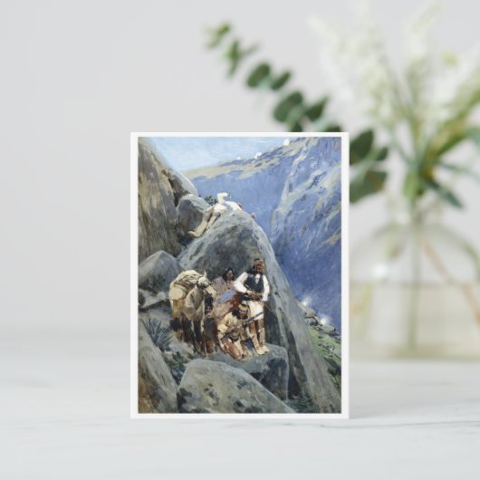 Klassiek Briefkaart voor schilderen (Staand voorkant)