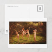 Klassiek Briefkaart voor schilderen (Voorkant / Achterkant)