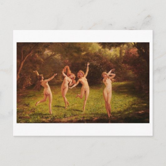 Klassiek Briefkaart voor schilderen (Voorkant)