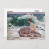 Klassiek Briefkaart voor schilderen (Voorkant / Achterkant)