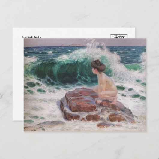 Klassiek Briefkaart voor schilderen (Voorkant / Achterkant)