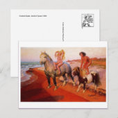 Klassiek Briefkaart voor schilderen (Voorkant / Achterkant)