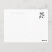 Klassiek Briefkaart voor schilderen (Achterkant)