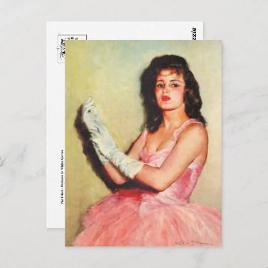 Klassiek Briefkaart voor schilderen (Voorkant / Achterkant)