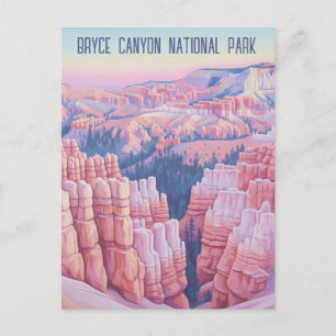 Klassiek Bryce Canyon National Park Utah Briefkaart