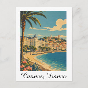 Klassiek Cannes Frankrijk Franse Rivièra Briefkaart