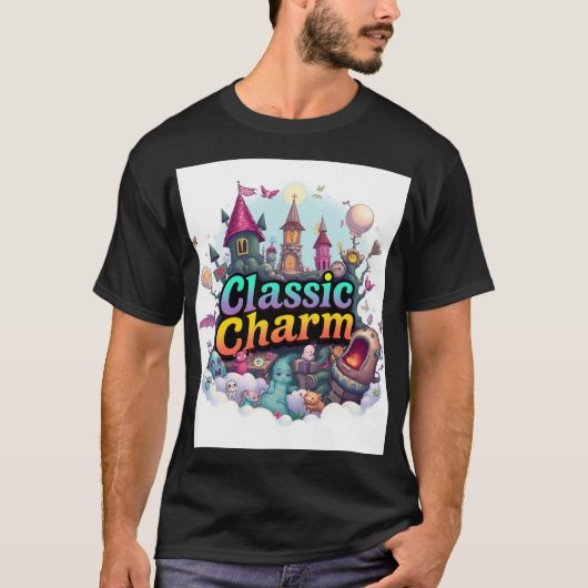 Klassiek Charm T-Shirt Design (Voorkant)