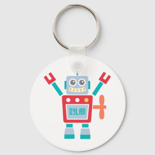 Klassiek Cute Robot Speelgoed Voor Kinderen Sleutelhanger