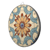 Klassiek Dartboard met maatwerk Dartbord (Voorkant Rechts)