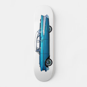Klassiek de douaneskateboard van auto 1957 Chevy Skateboard