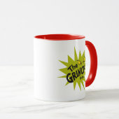 Klassiek de Grinch | Green Starburst Mok (Voorkant rechts)