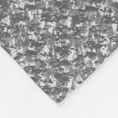 Klassiek digitaal camerapatroon fleece deken (Hoek)