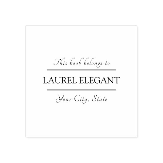 Klassiek dit boek behoort tot de rubberstempel 	rubberstempel (Afrduk)