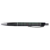 Klassiek donkerblauw rood groen ruitpatroon pen (Bodem)