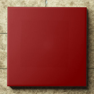 Klassiek donkerrood #8b0000 dramatisch accent tegeltje