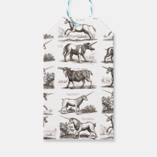 Klassiek Eenhoorn Antiek Mythisch Magisch Wezen Cadeaulabel
