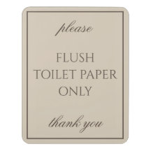 Klassiek eenvoudig, bruin, septisch bord