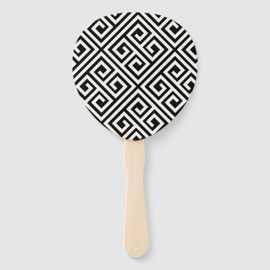 Klassiek Eenvoudig Script Geometrische Bruiloft Me Handwaaier (Achterkant)