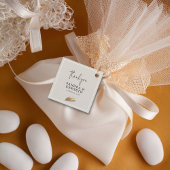 Klassiek & Elegant Dank u Bruiloft Bedankjes Labels