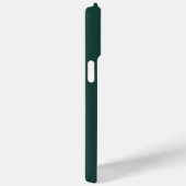 Klassiek Elegant Monogram en Naam Donkergroen Case-Mate iPhone Case (Achterkant / Rechts)